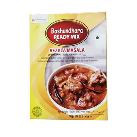 Rezala masala bashundara ready mix 32g thumbnail 1